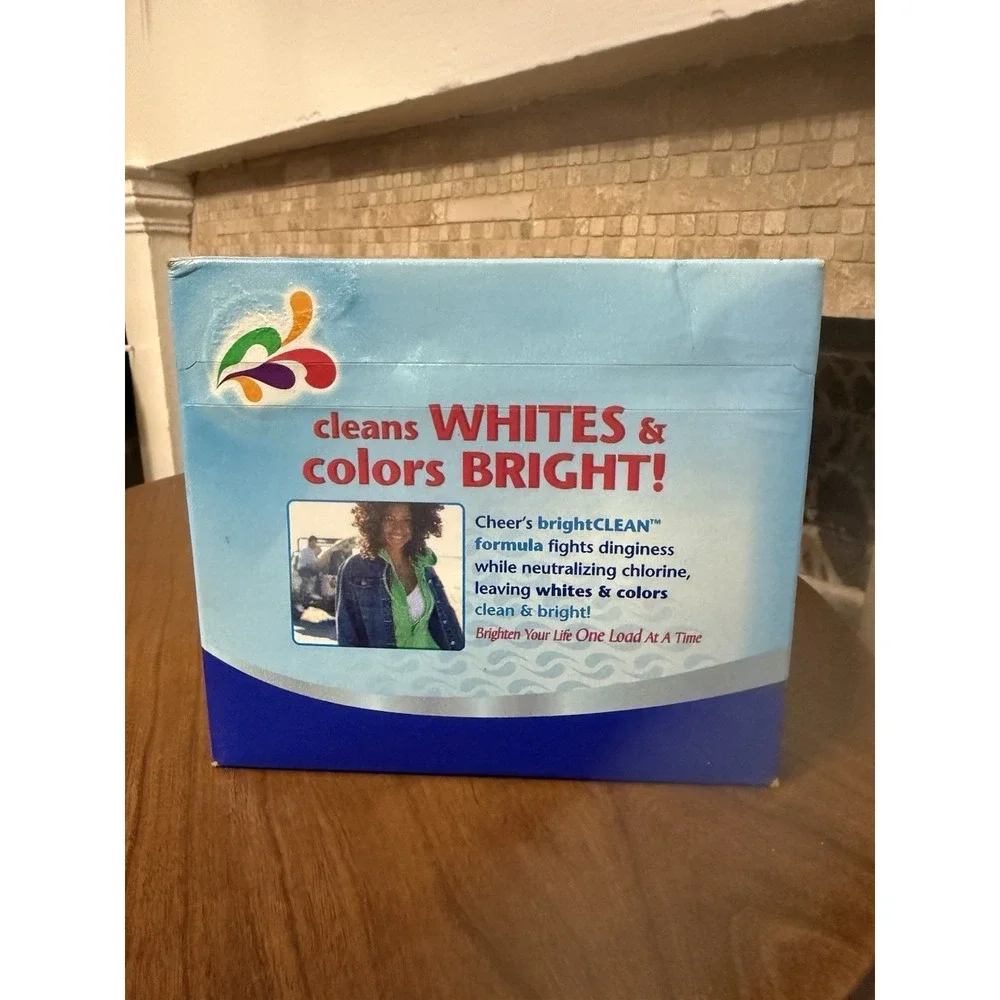 (1) Cheer Bright Clean‎ 15 Loads 26 ozs Fresh Scent Powder Laundry Detergent